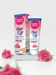 Hair Off - Hair Removal Cream - Rose - Tube