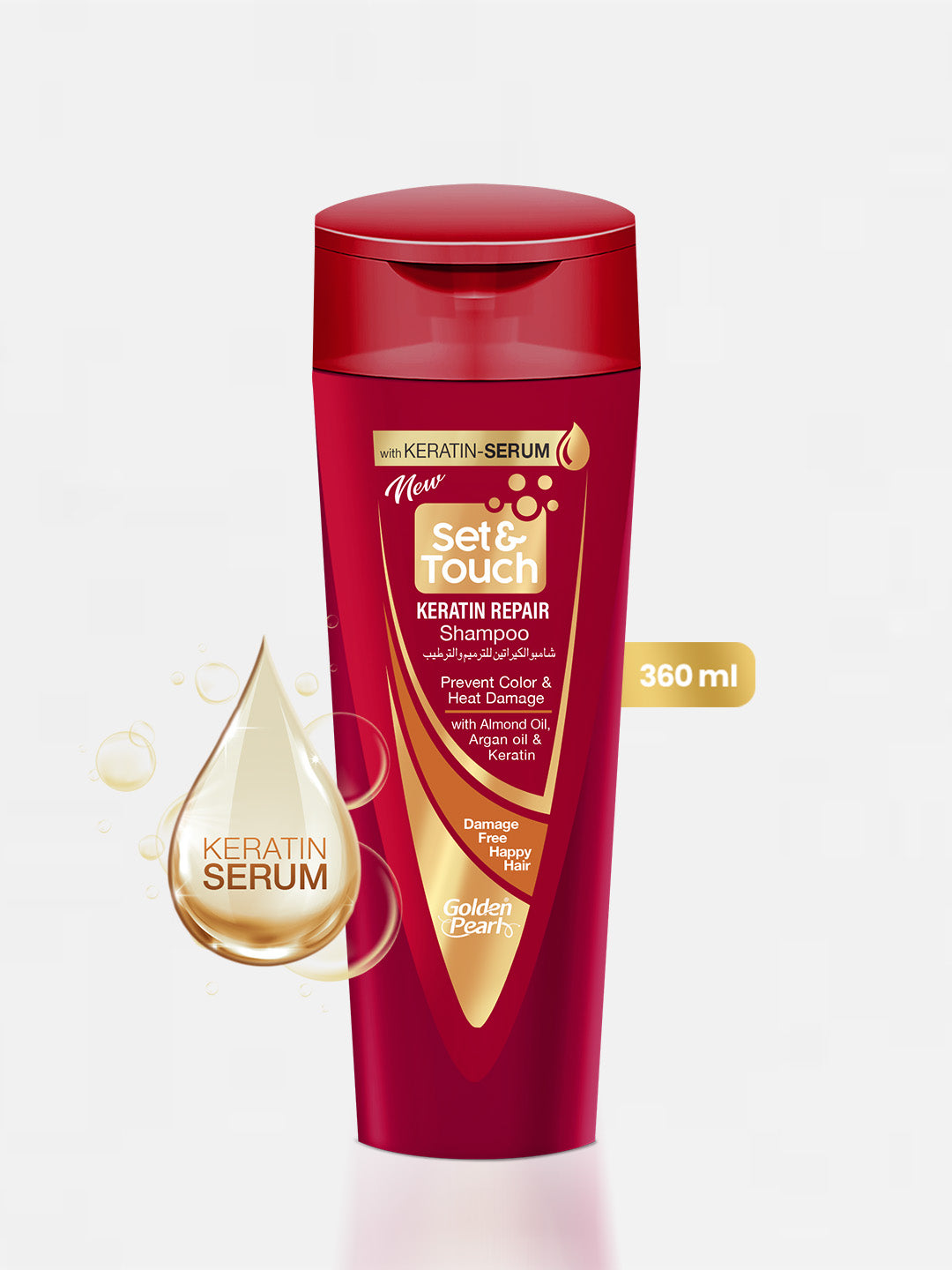 Set and Touch - Keratin Repair Shampoo - 360ml